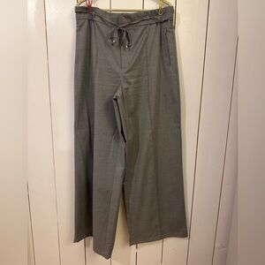 Zara Gray Wide-Leg Pants
